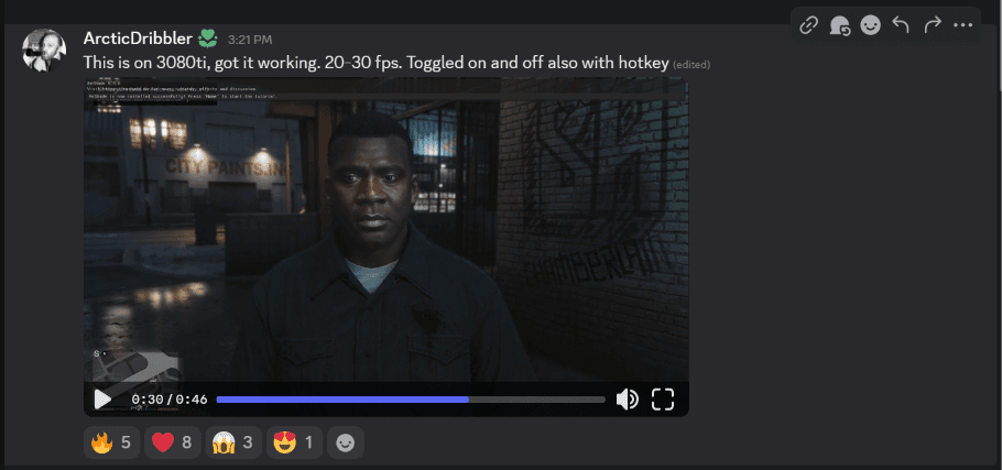 DLSS 5 discussions from the RenoDX Discord server