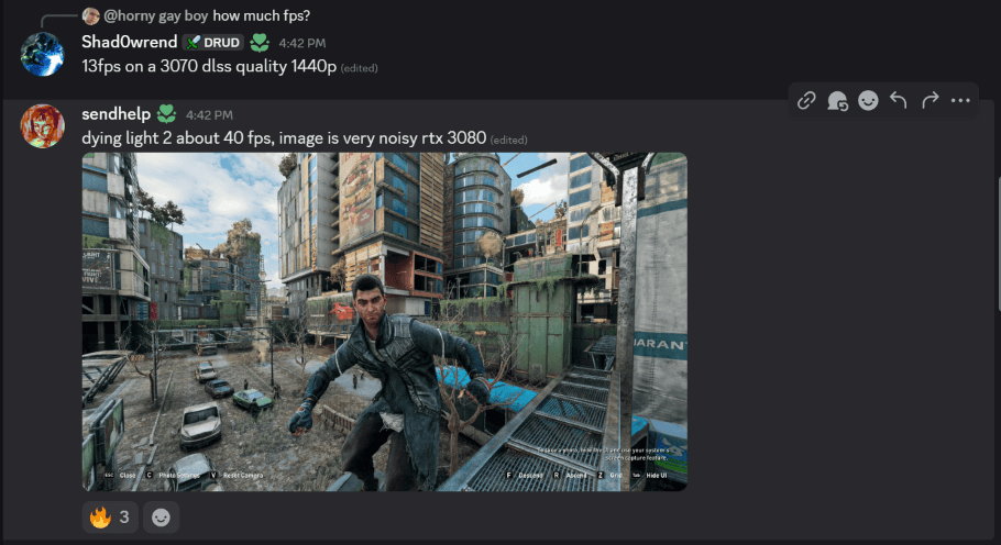 DLSS 5 discussions from the RenoDX Discord server
