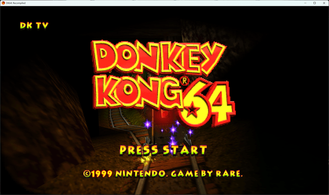 ทีมพัฒนาเปิดตัว DK64: ReKONGpiled พอร์ตเกม Donkey Kong 64 ลง PC แบบ Native ไร้การใช้ AI