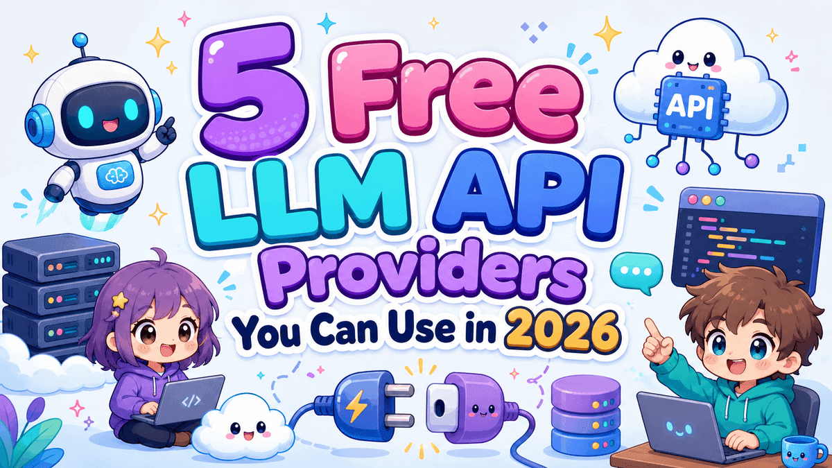 5 Free LLM API Providers You Can Use in 2026