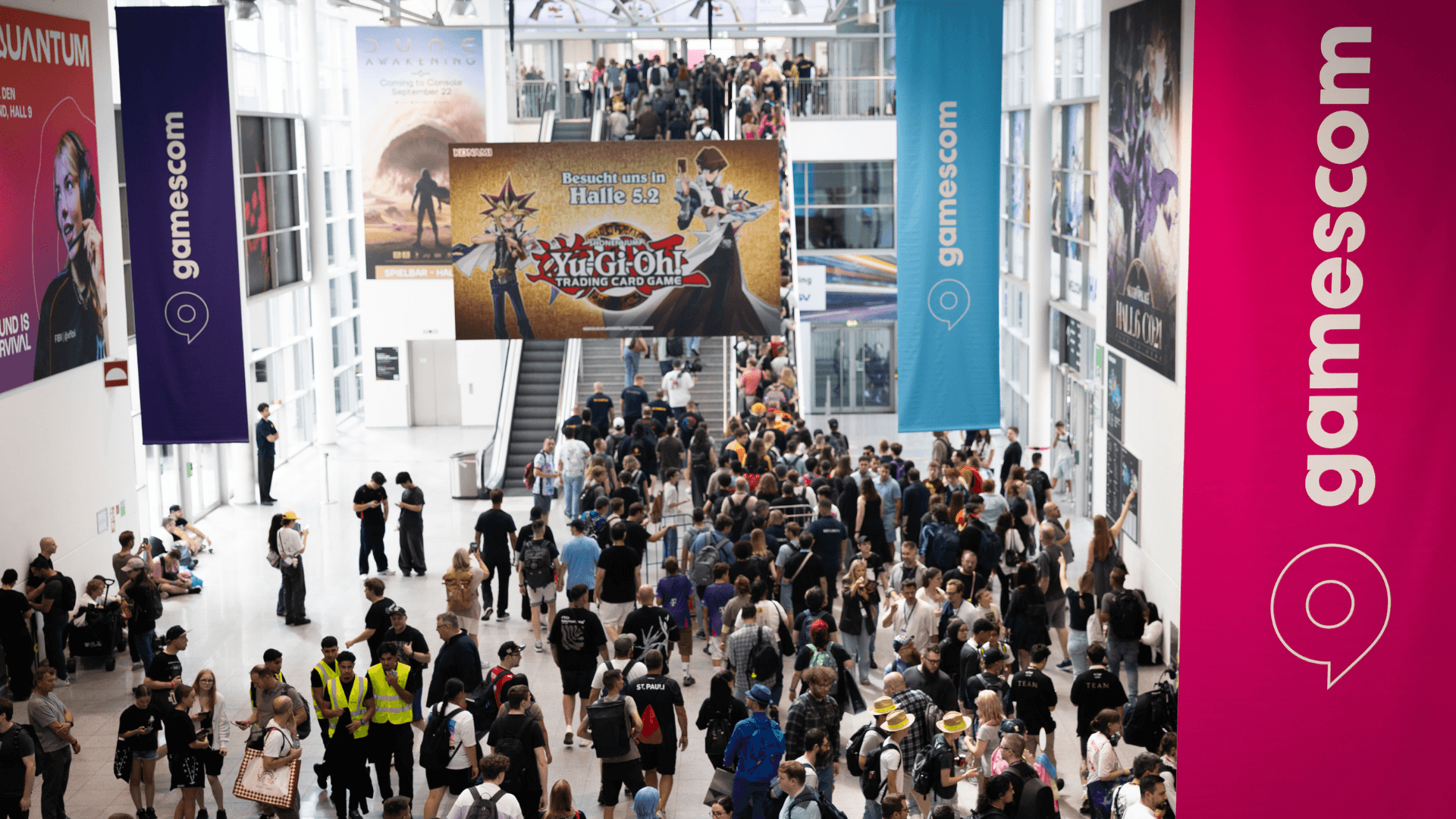 the crowd at Gamescom 2026