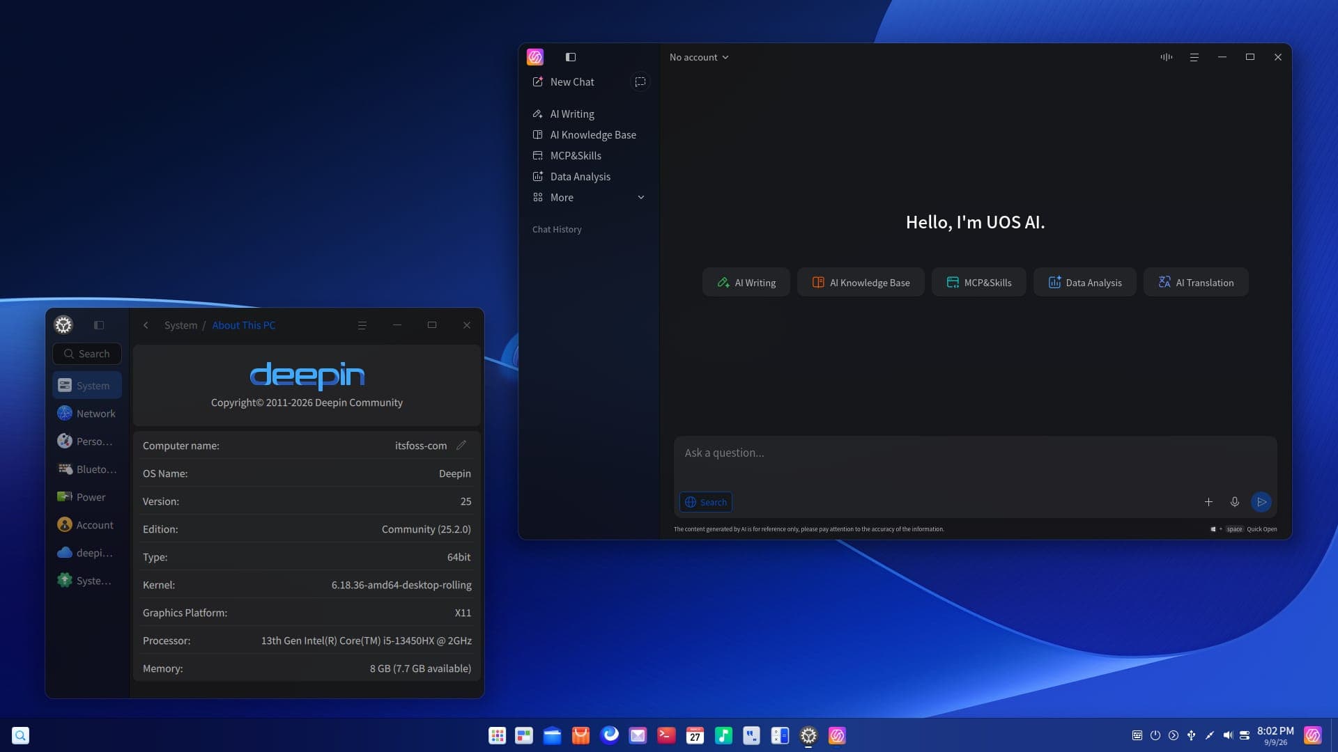 deepin