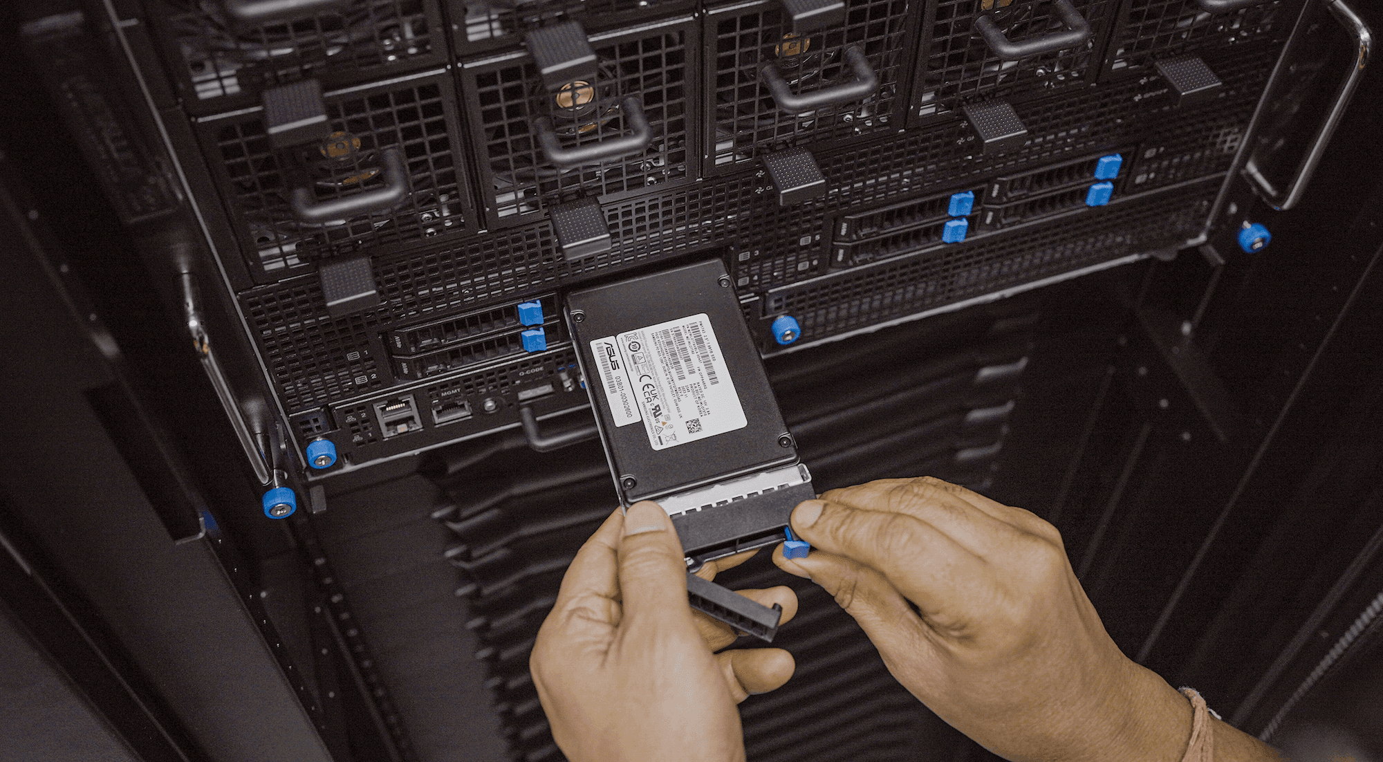Server SSD installation