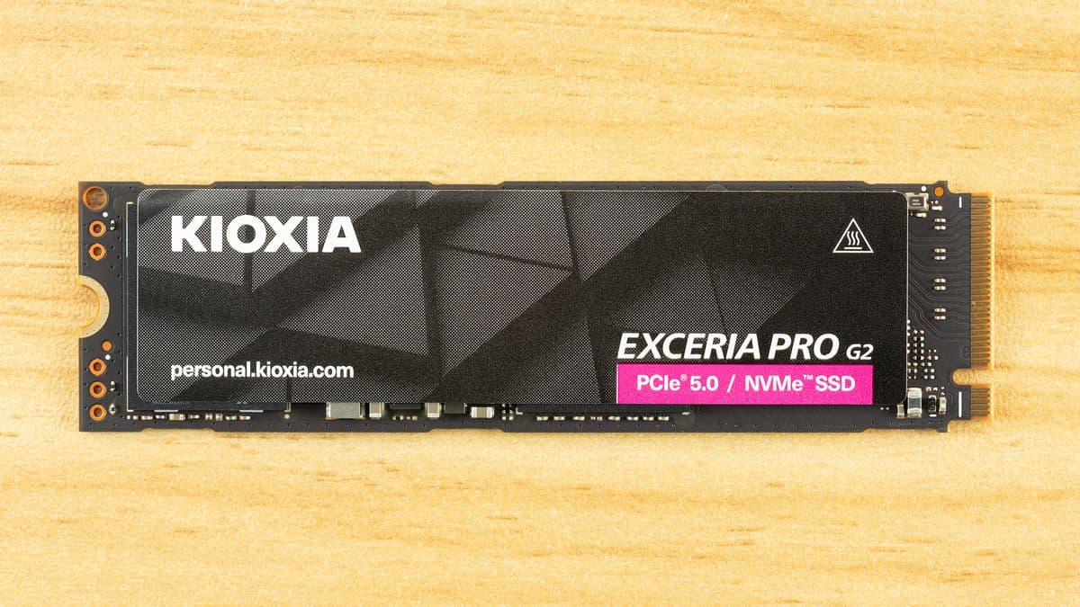 Kioxia Exceria Pro G2 2TB SSD