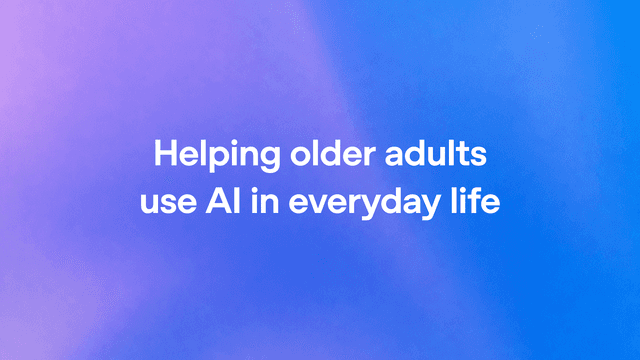 OpenAI จับมือ AARP ฝึกผู้สูงอายุใช้ ChatGPT หวังยกระดับชีวิต
