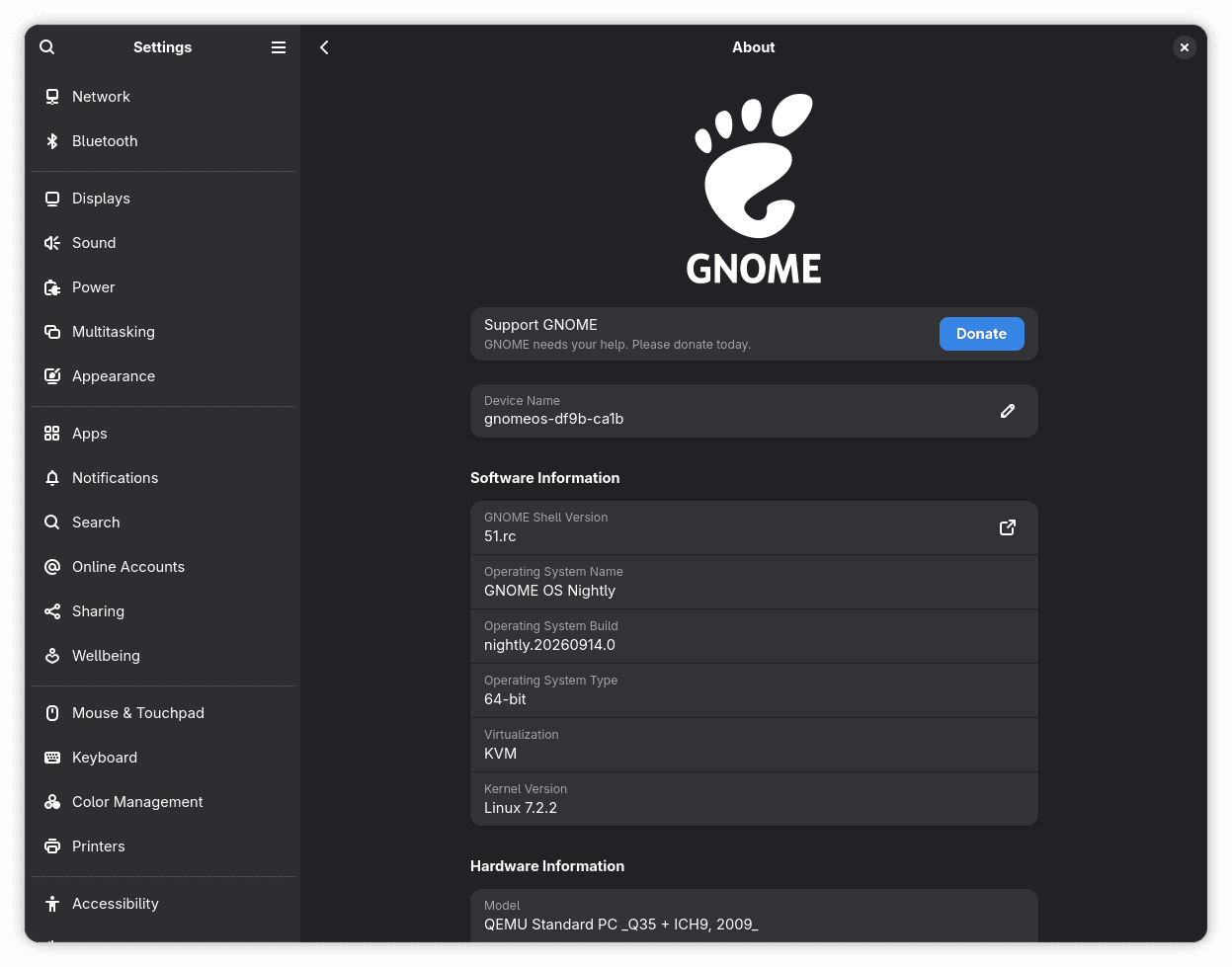 เปิดตัว GNOME 51 อัปเกรดใหญ่พร้อมแผนที่ออฟไลน์และ Shell ใหม่