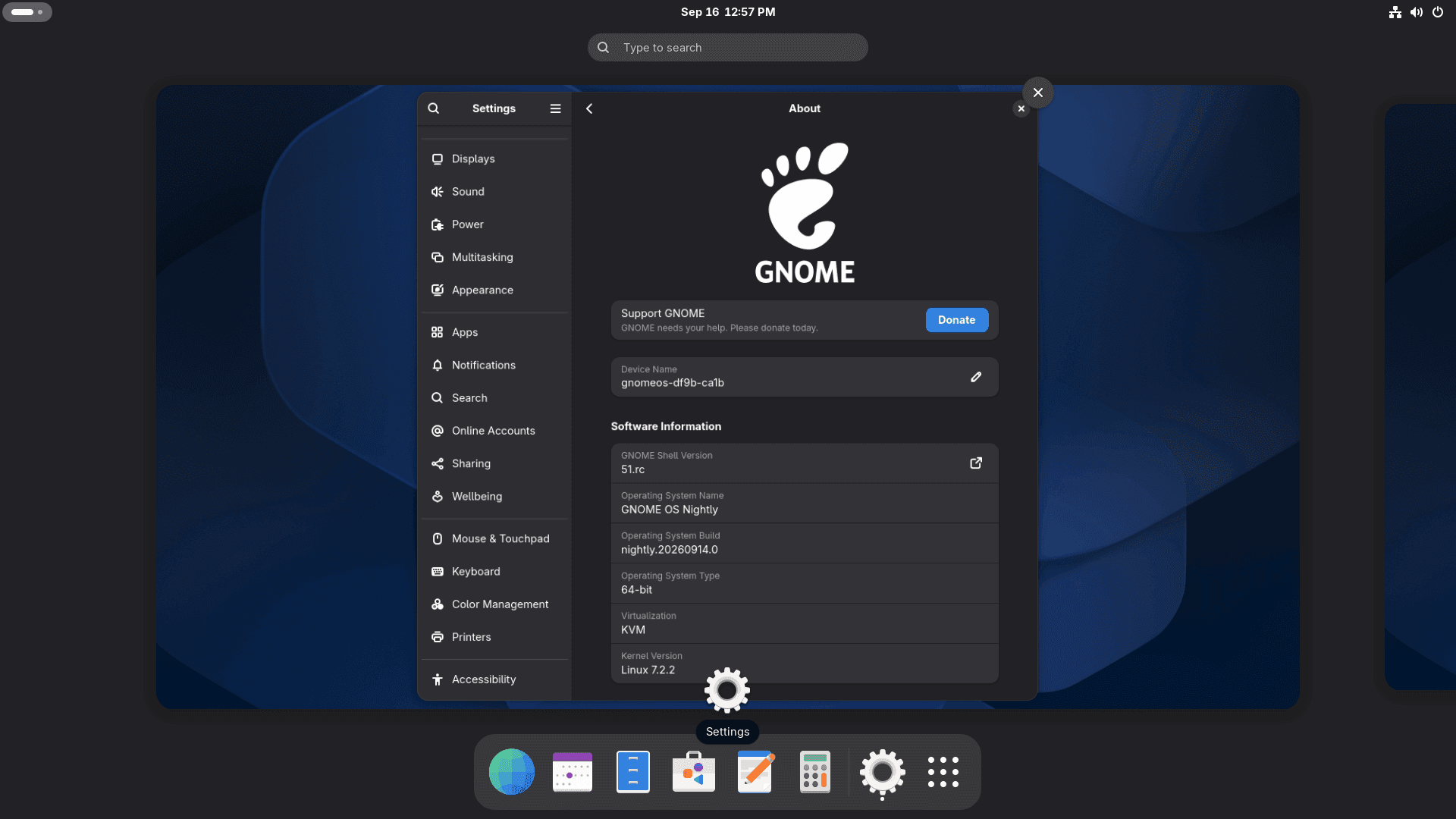 gnome overview