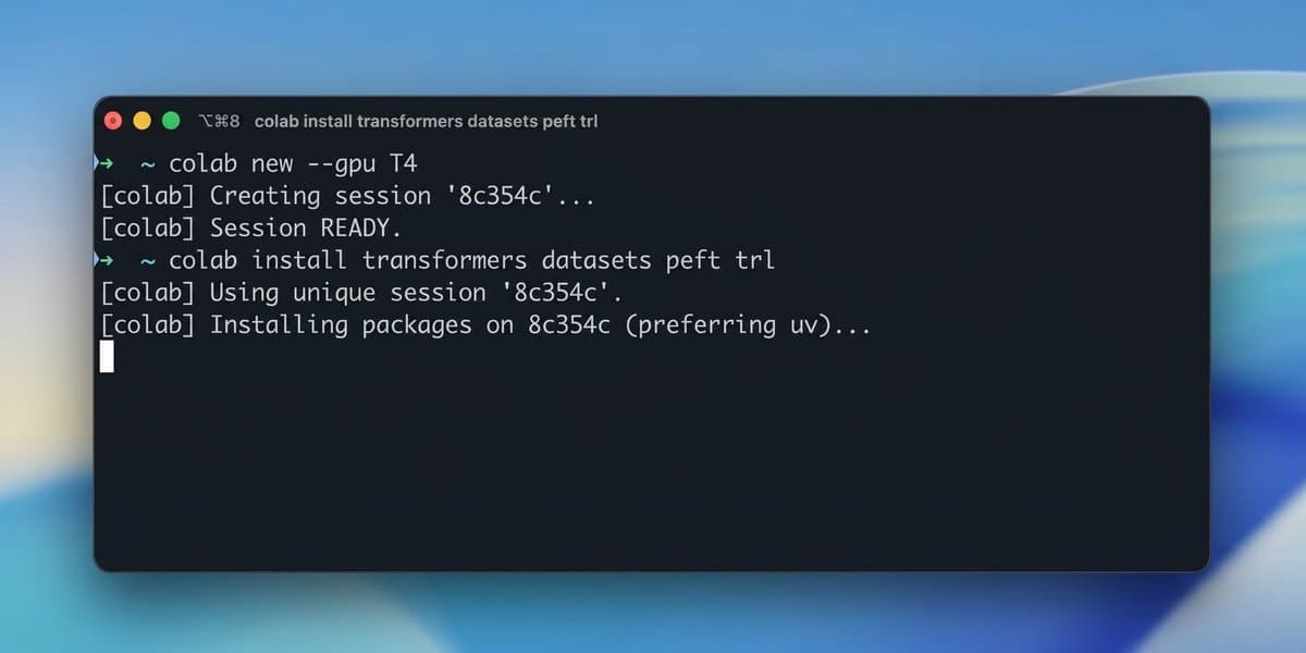 Google เปิดตัว Colab CLI เชื่อมต่อเครื่อง Local สู่ GPU/TPU ได้ทันที