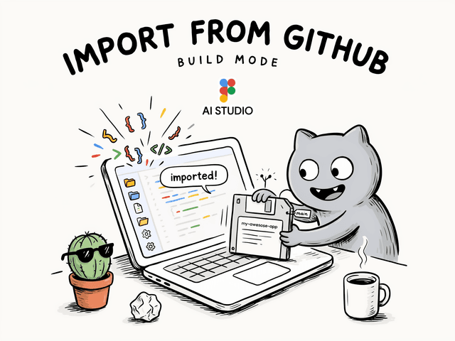 Google AI Studio เปิดตัวฟีเจอร์ 'Import from GitHub' เปลี่ยน Repository เป็นแอปที่ใช้งานได้จริงทันที