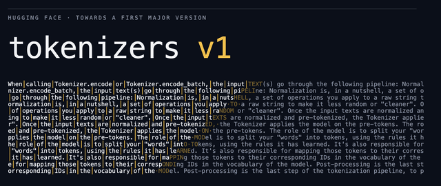 Hugging Face เปิดตัว Tokenizers v1 เร็วขึ้นสูงสุด 30 เท่า