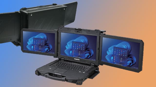 Durabook Z14I-DX3 เวิร์กสเตชันพันธุ์อึด 3 จอ หนัก 9.8 กก.