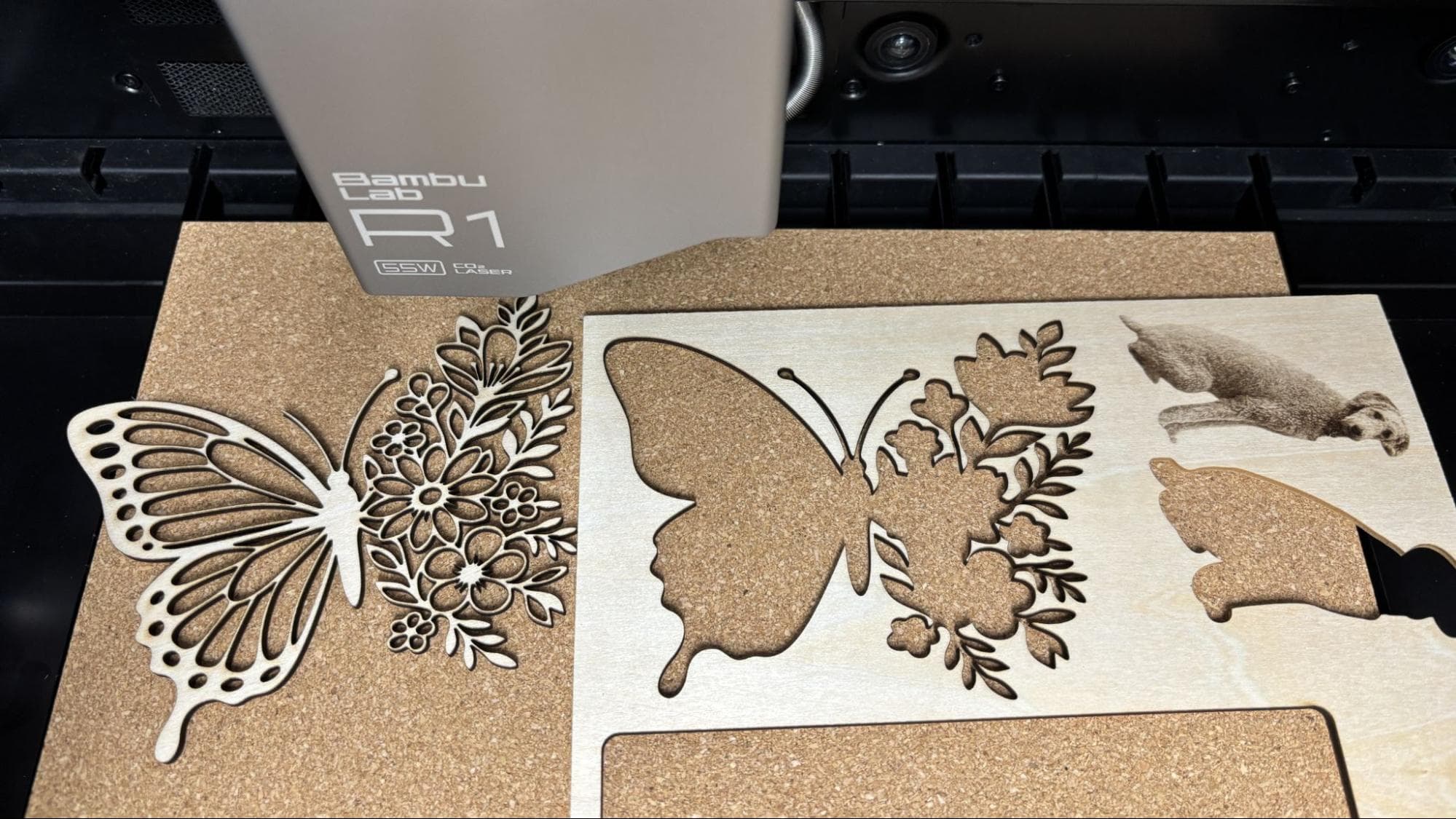Bambu Lab R1 CO2 Laser Engraver &amp; Cutter