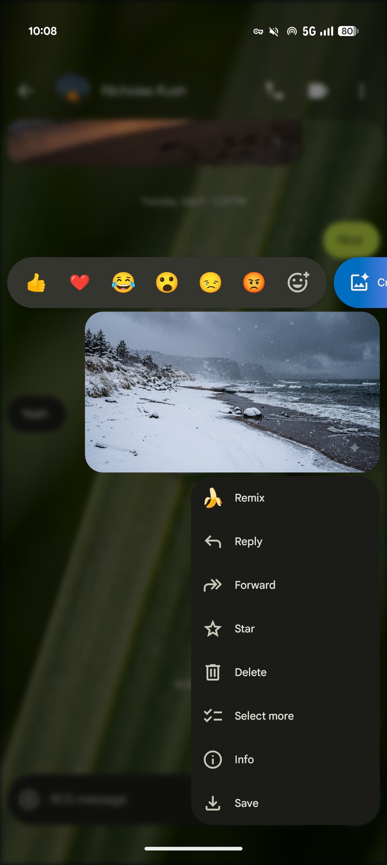 Google Messages ปล่อยเมนูใหม่ กดค้างเลือกคัดลอกเฉพาะส่วนได้แล้ว