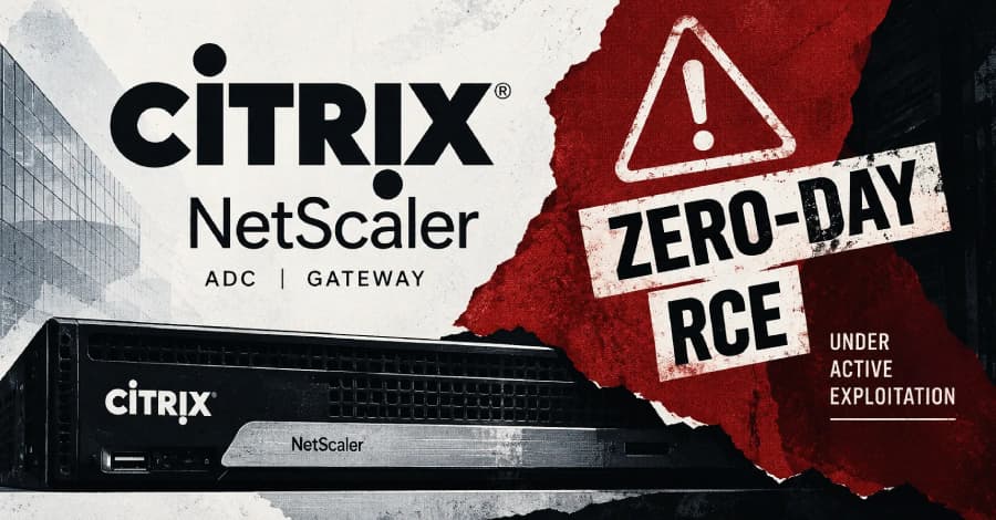 เตือนภัยช่องโหว่ Zero-Day บน Citrix NetScaler พบการโจมตีจริงแล้ว
