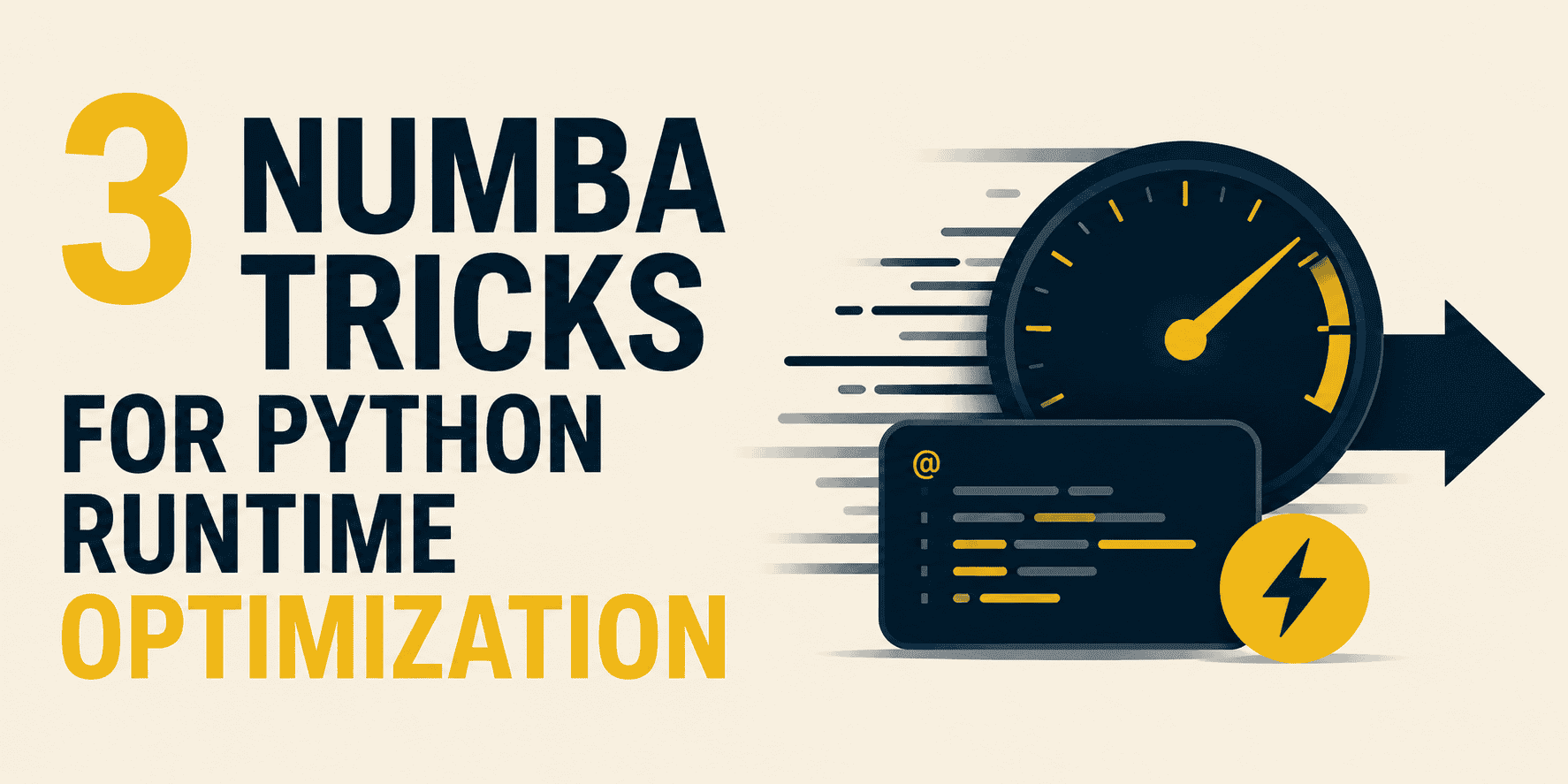 3 Numba Tricks for Python Runtime Optimization
