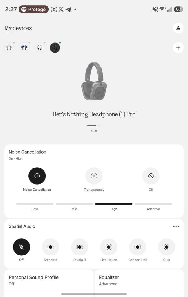 Nothing เปิดตัว Headphone (1) Pro อัปเกรดสเปกและ ANC ในราคา $399
