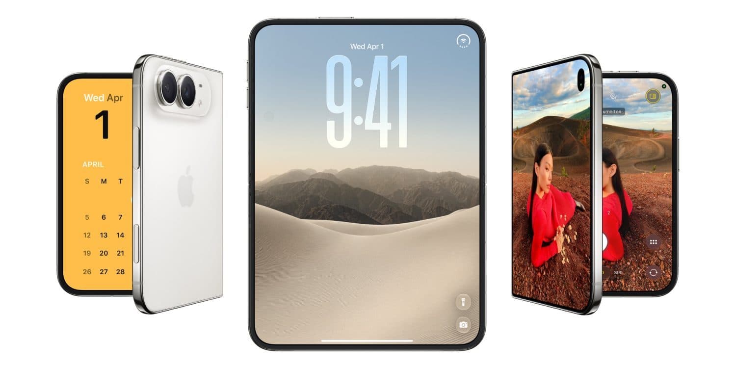 Craig Federighi on how Apple helps developers make the most of the iPhone Duo (pictured in folded and unfolded modes)