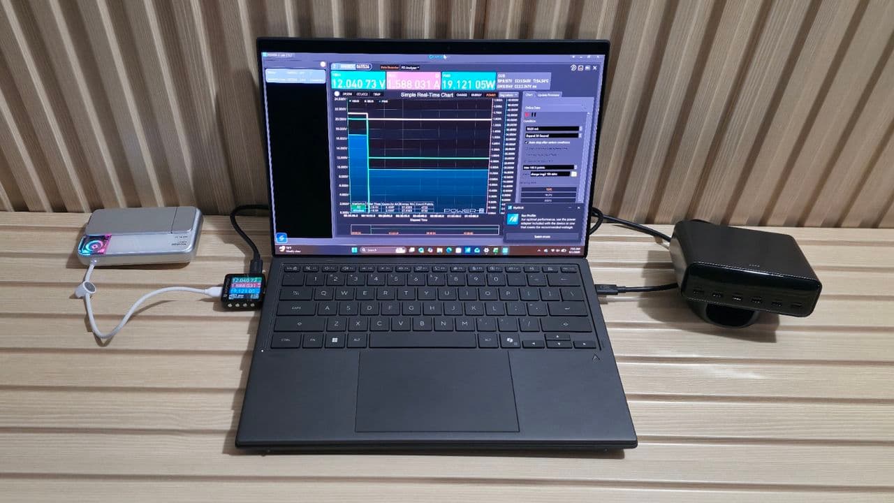 Power Bank testing - images of the power banks during testing