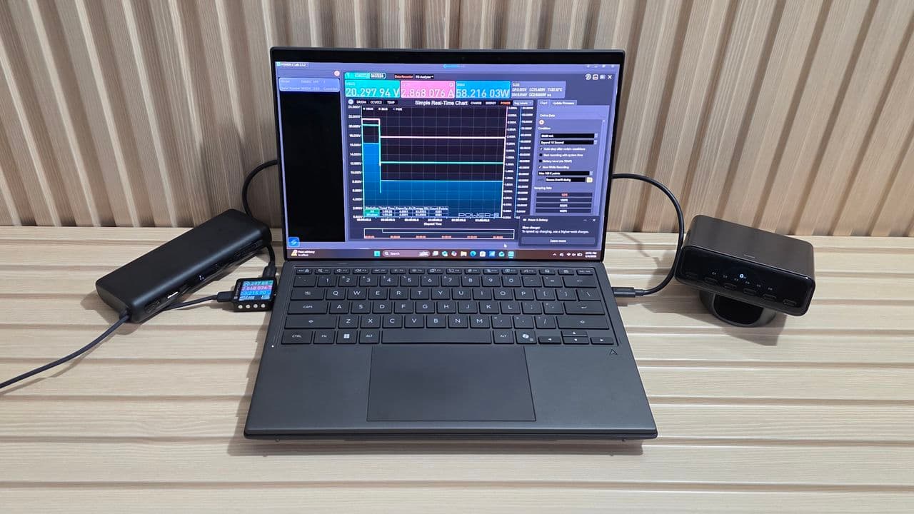 Power Bank testing - images of the power banks during testing