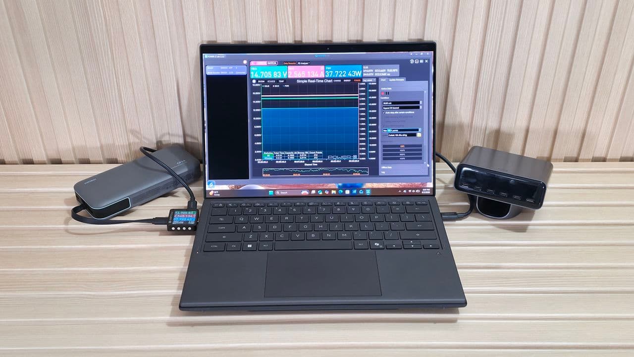 Power Bank testing - images of the power banks during testing