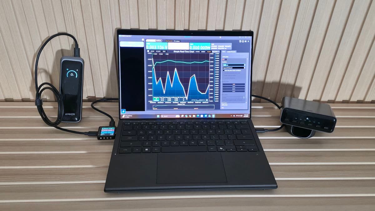 Power Bank testing - images of the power banks during testing