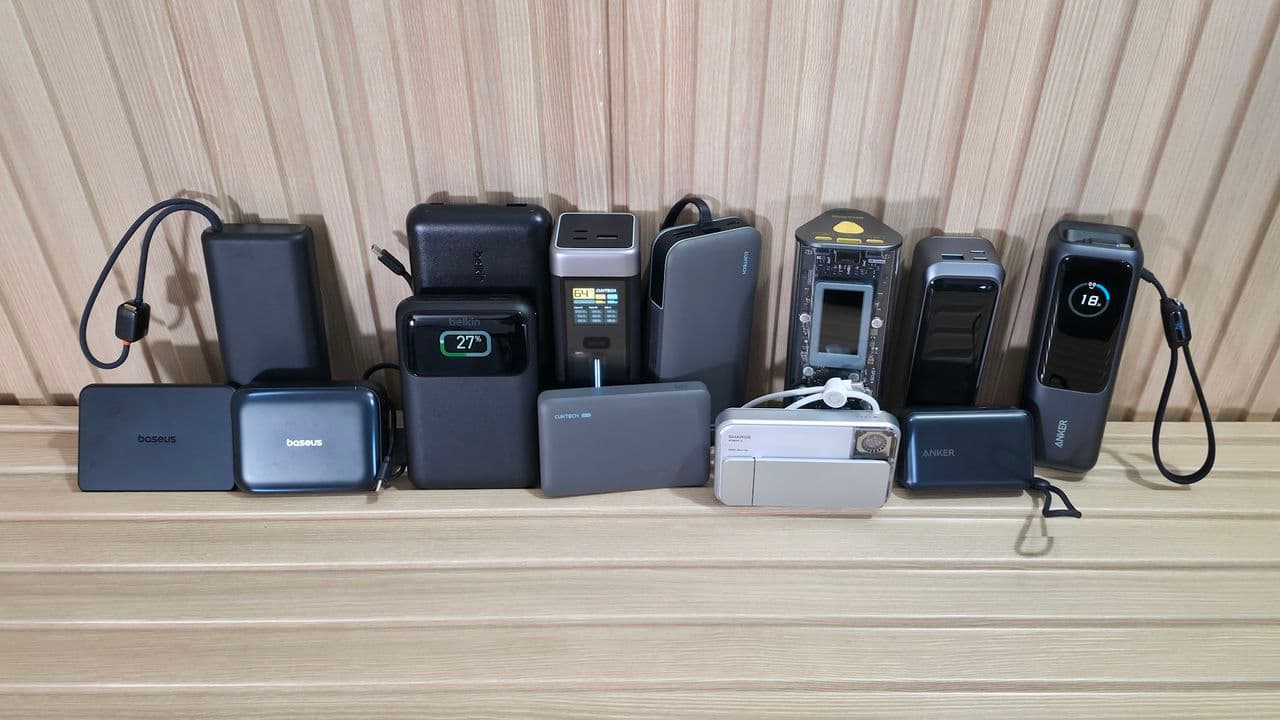 Power Bank testing - All chargers
