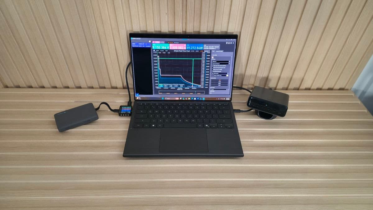 Power Bank testing - images of the power banks during testing