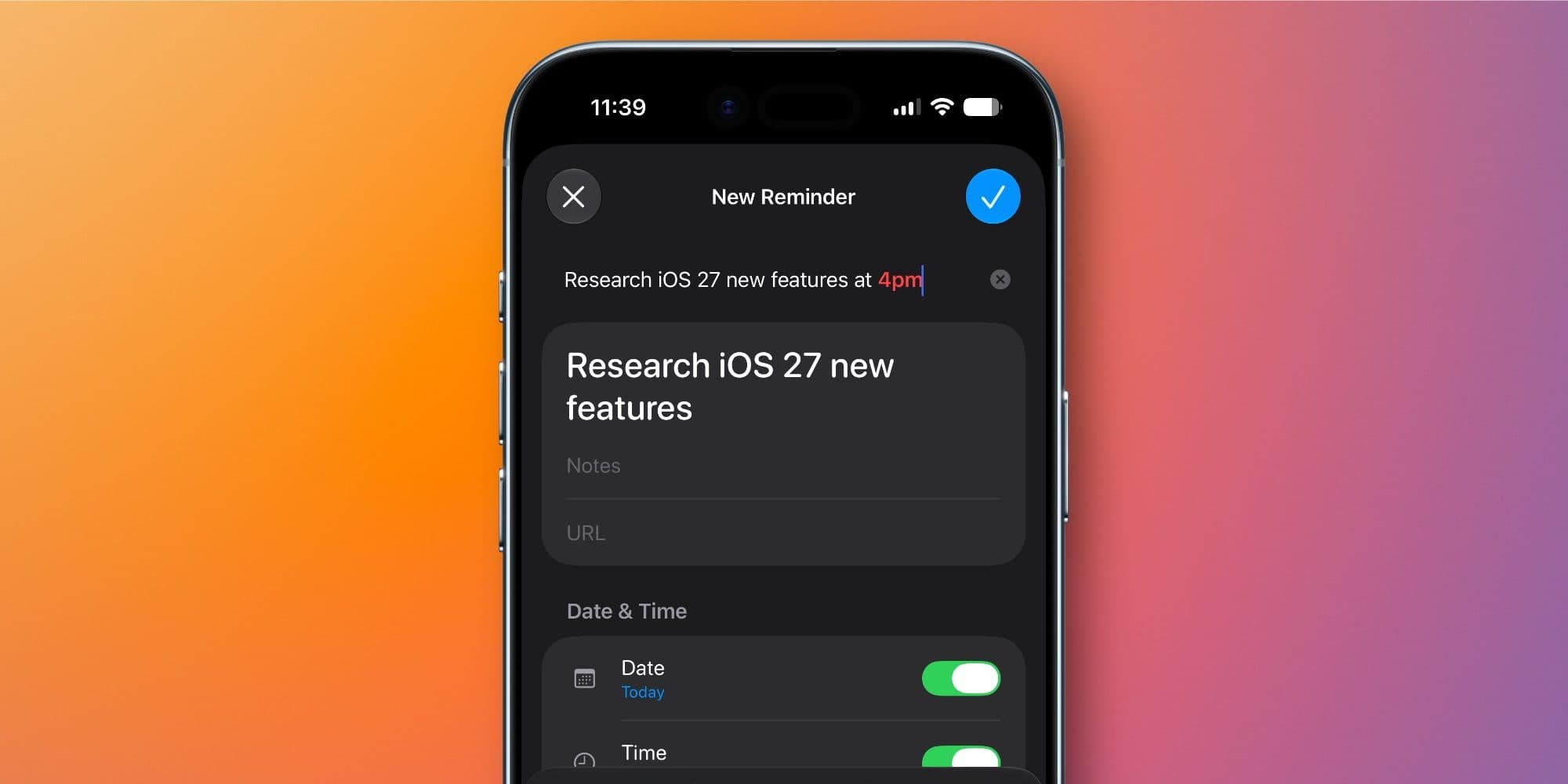 สรุปฟีเจอร์ใหม่ Reminders ใน iOS 27 เก่งขึ้นด้วย Apple Intelligence
