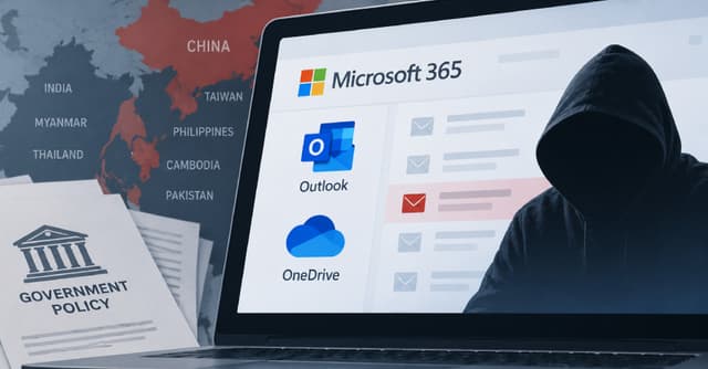 Antino Backdoor จารกรรมข้อมูลรัฐบาลเอเชีย ใช้ Outlook/OneDrive เป็น C2