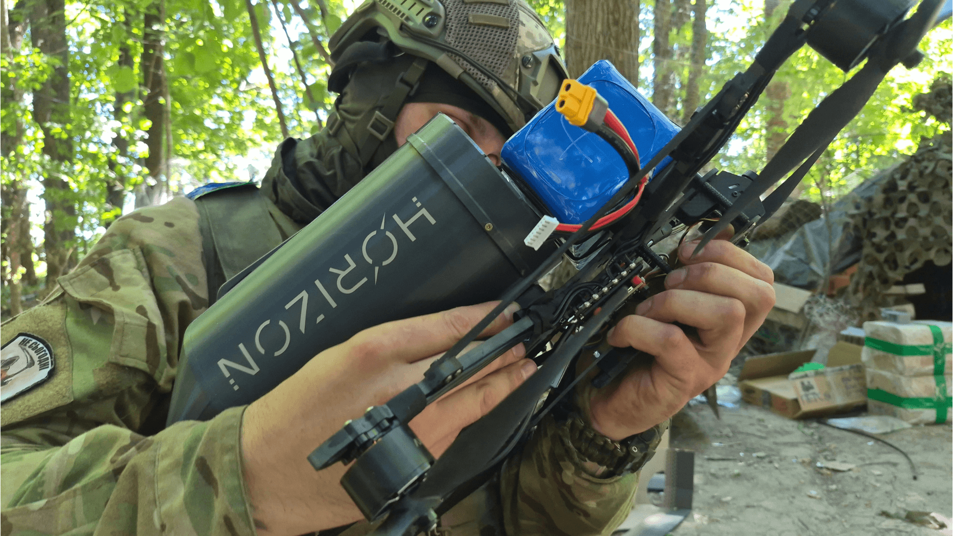 Ukrainian Attack Drone Battalion ‘Hornets Of Dovbush’ At Positions In Sumy Oblast