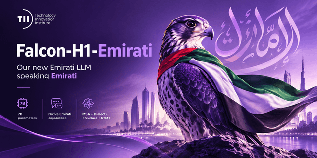 Falcon-Emirati: ปฏิวัติ LLM ให้เข้าใจสำเนียงและวัฒนธรรมเอมิเรตส์