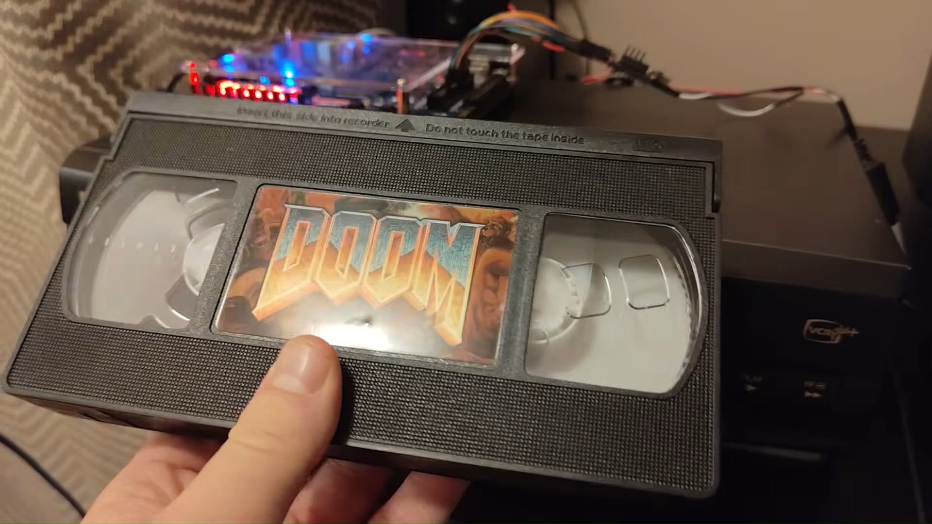 An FPGA-driven FMV-interactive version of Doom