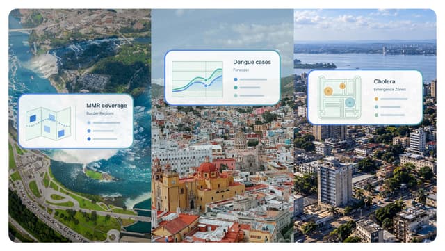 Google Earth AI ปลดล็อกโมเดลภูมิสารสนเทศระดับโลกเพื่อสาธารณสุข
