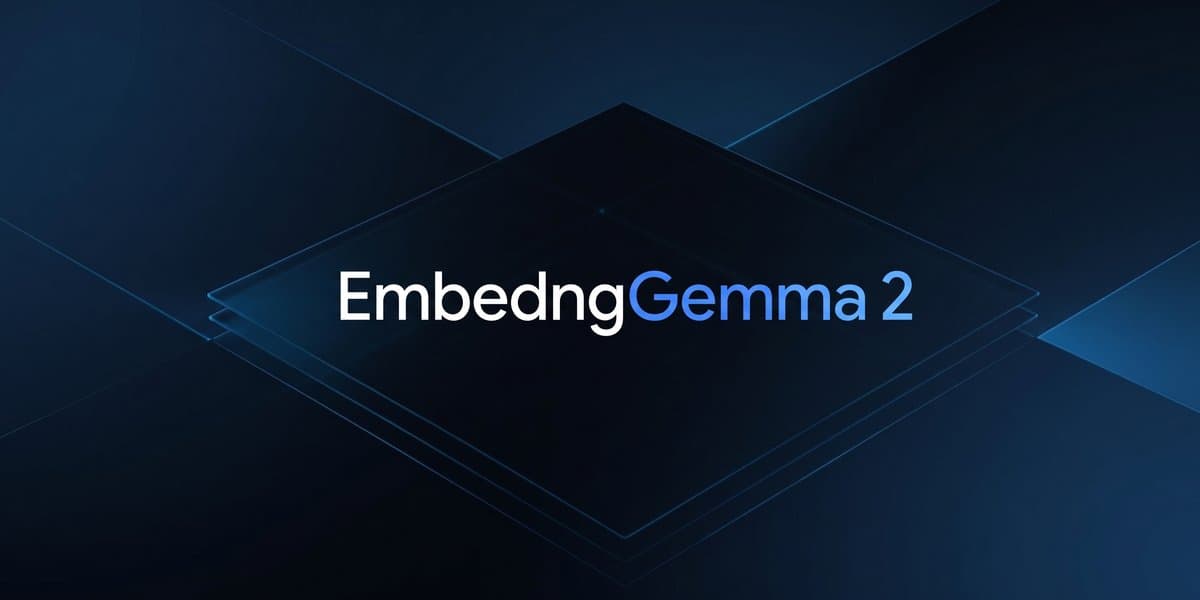 Google เปิดตัว EmbeddingGemma 2 โมเดล Multimodal ขนาดจิ๋ว