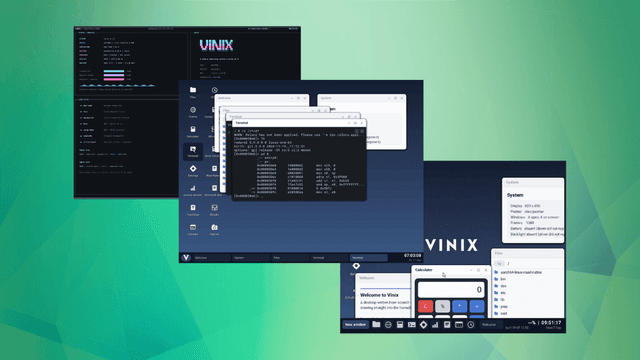 Vinix ระบบปฏิบัติการใหม่จากภาษา V รันเกมและ Docker ได้