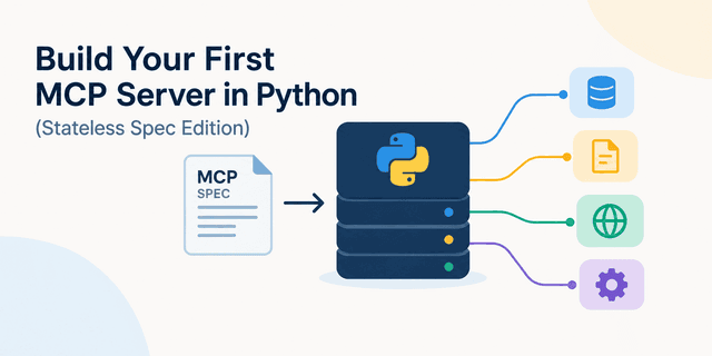 สร้าง MCP Server เครื่องแรกด้วย Python ฉบับ Stateless