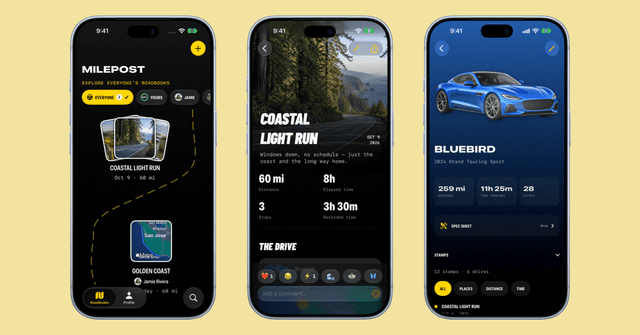 Milepost แอปบันทึกการเดินทาง เปลี่ยนทุกทริปบนท้องถนนให้เป็นความทรงจำ