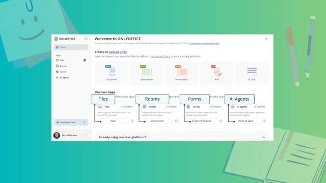 ONLYOFFICE 10.0 เปิดตัวฟีเจอร์ AI ครบวงจร พร้อมแอปจัดการเวิร์กโฟลว์