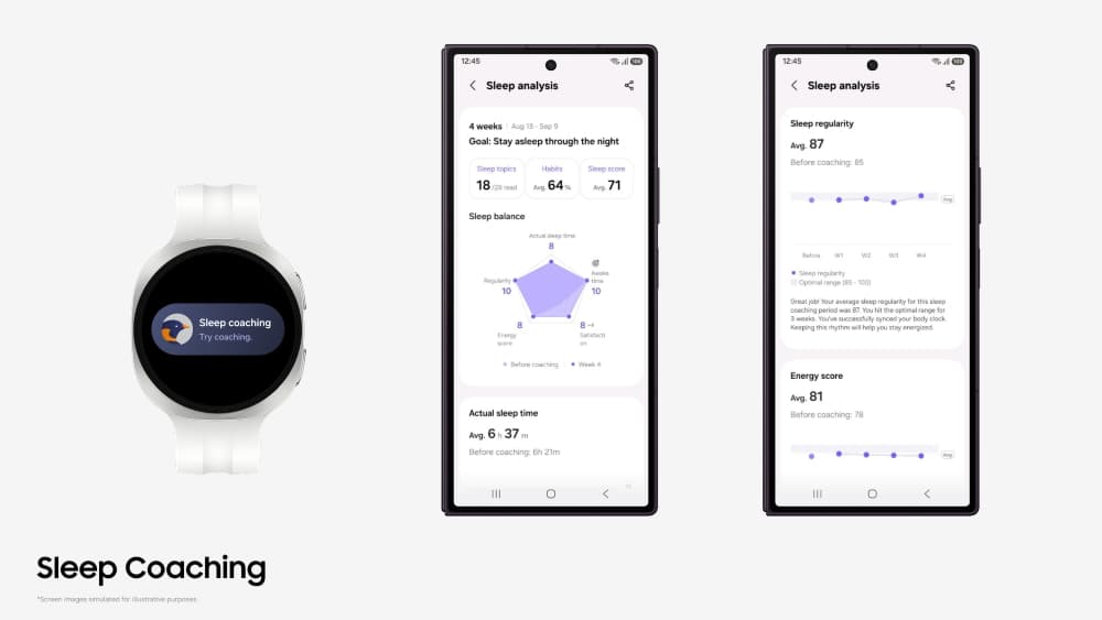 An image of Health App 7.1 Update for Sleep Coaching