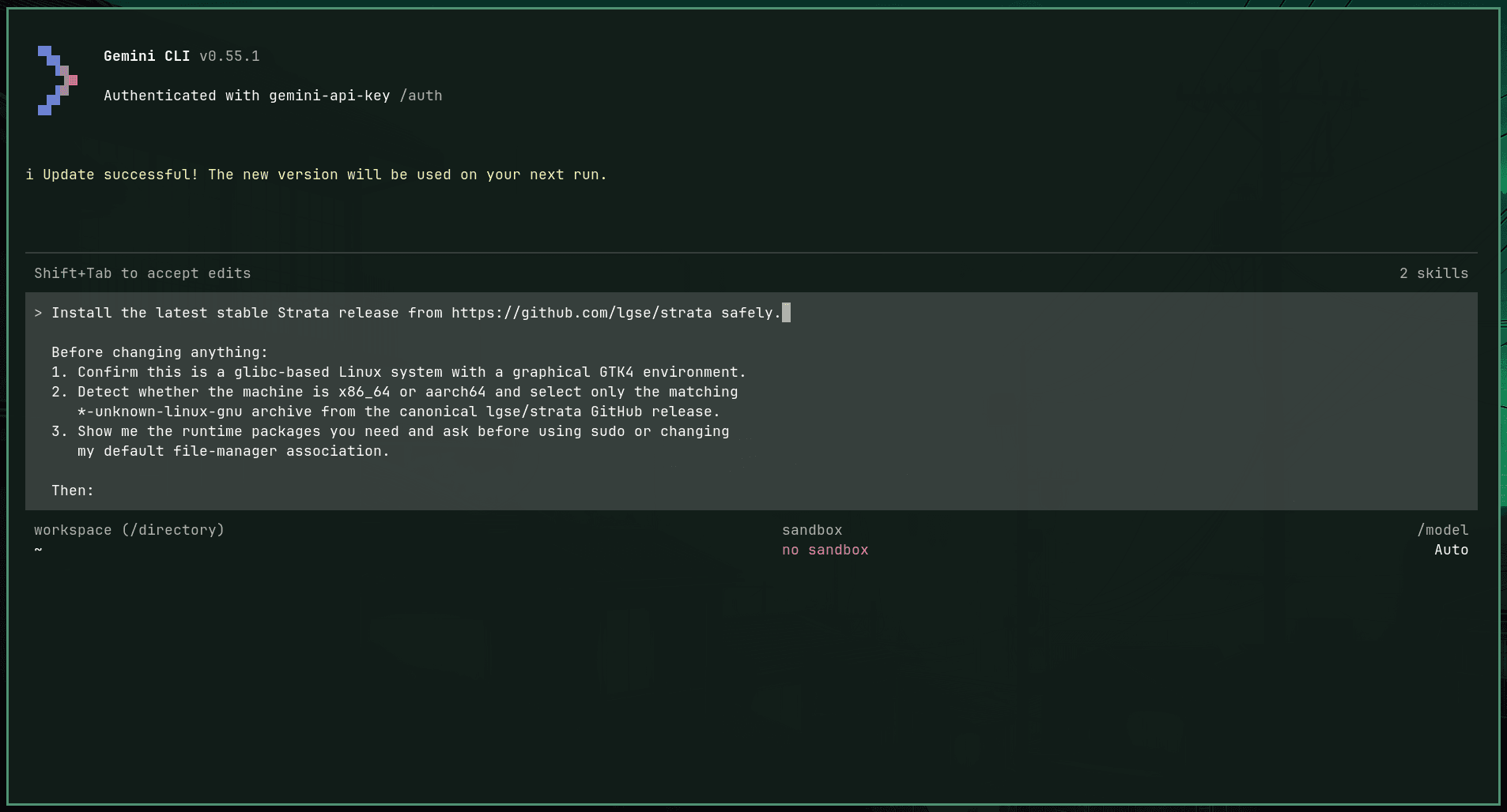 Strata โปรแกรมจัดการไฟล์ภาษา Rust สำหรับ Omarchy และ Arch Linux