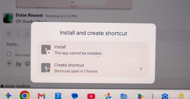 Chrome 155 บน Googlebook ติดตั้งหน้าเว็บเป็นแอปได้ทุกไซต์