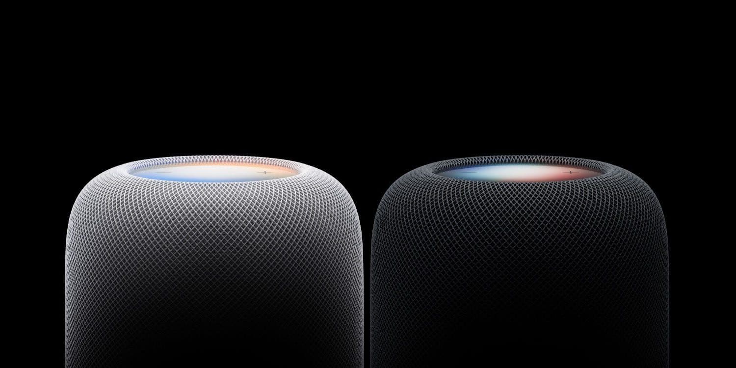 Apple website suggested Siri AI may be coming to full size HomePods (shown)