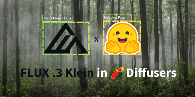 FLUX.3 Image Klein เปิดตัวสู่ Diffusers รองรับการควบคุมเลย์เอาต์