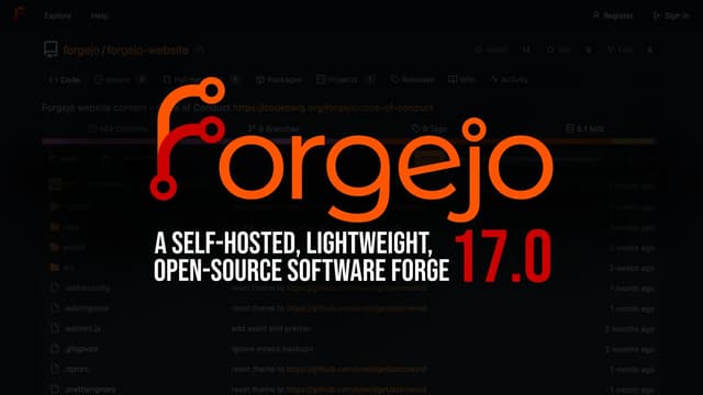 Forgejo 17.0 เปิดตัวแล้ว อัปเกรดระบบ CI/CD และรองรับ Git LFS