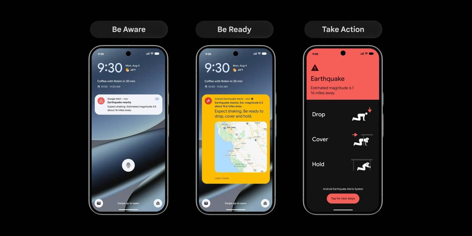 Google อัปเดตแจ้งเตือนแผ่นดินไหว Android ขยายพื้นที่กว่า 200 แห่ง