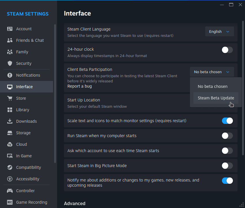 Steam บน Linux เวอร์ชัน Beta เปลี่ยนเป็น 64-bit และรันใน Container