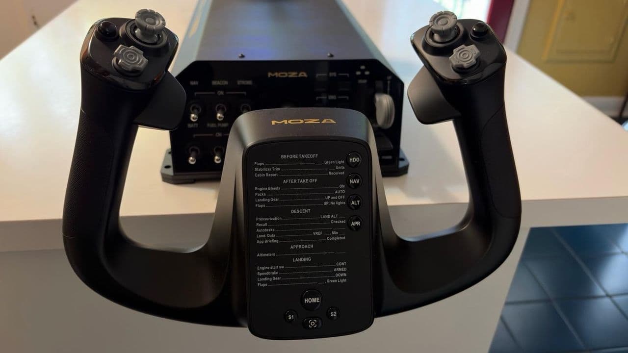 MOZA AY210 Force Feedback Base & MFY Yoke