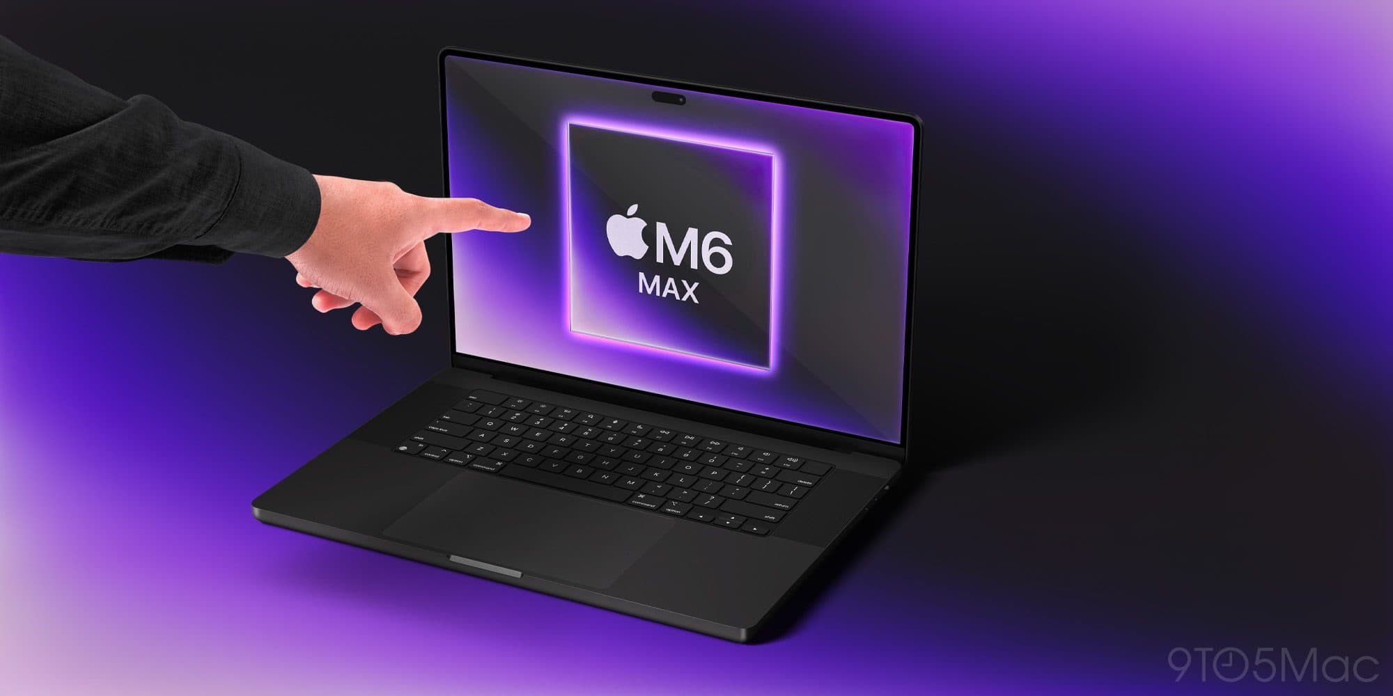 OLED MacBook Pro screens on-track amid talk of delayed launch | Touchscreen MacBook Pro mockup