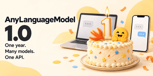 AnyLanguageModel 1.0 เปิดตัว สลับโมเดล AI บน Apple ได้ง่ายขึ้น