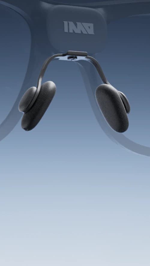 INMO GO3 แว่น AI จอ MicroLED ผสาน Gemini พร้อมแบตฯ ถอดเปลี่ยนได้